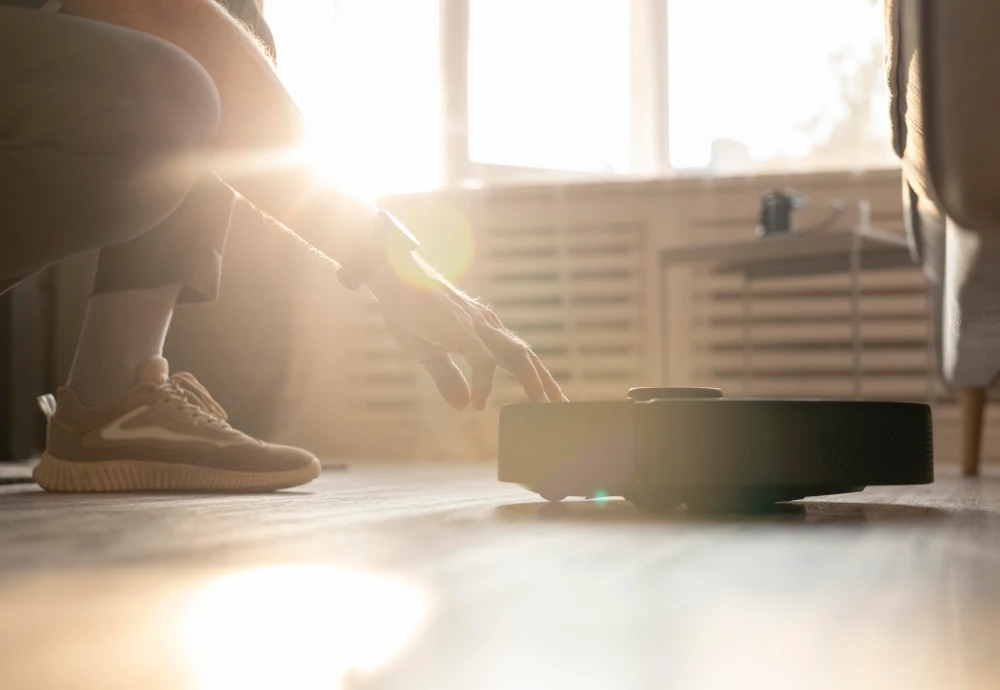 robot vacuum cleaner with charging station