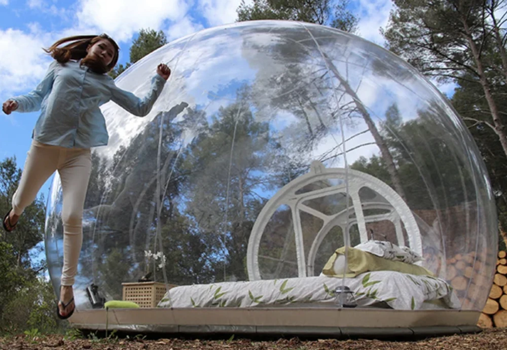 bubble tent glamping